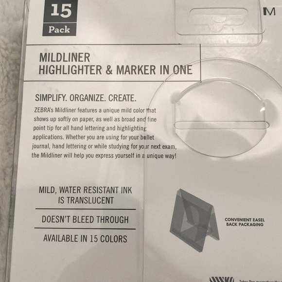 BNIB Zebra Mildliner Creative Marking Tool - Picture 6 of 11